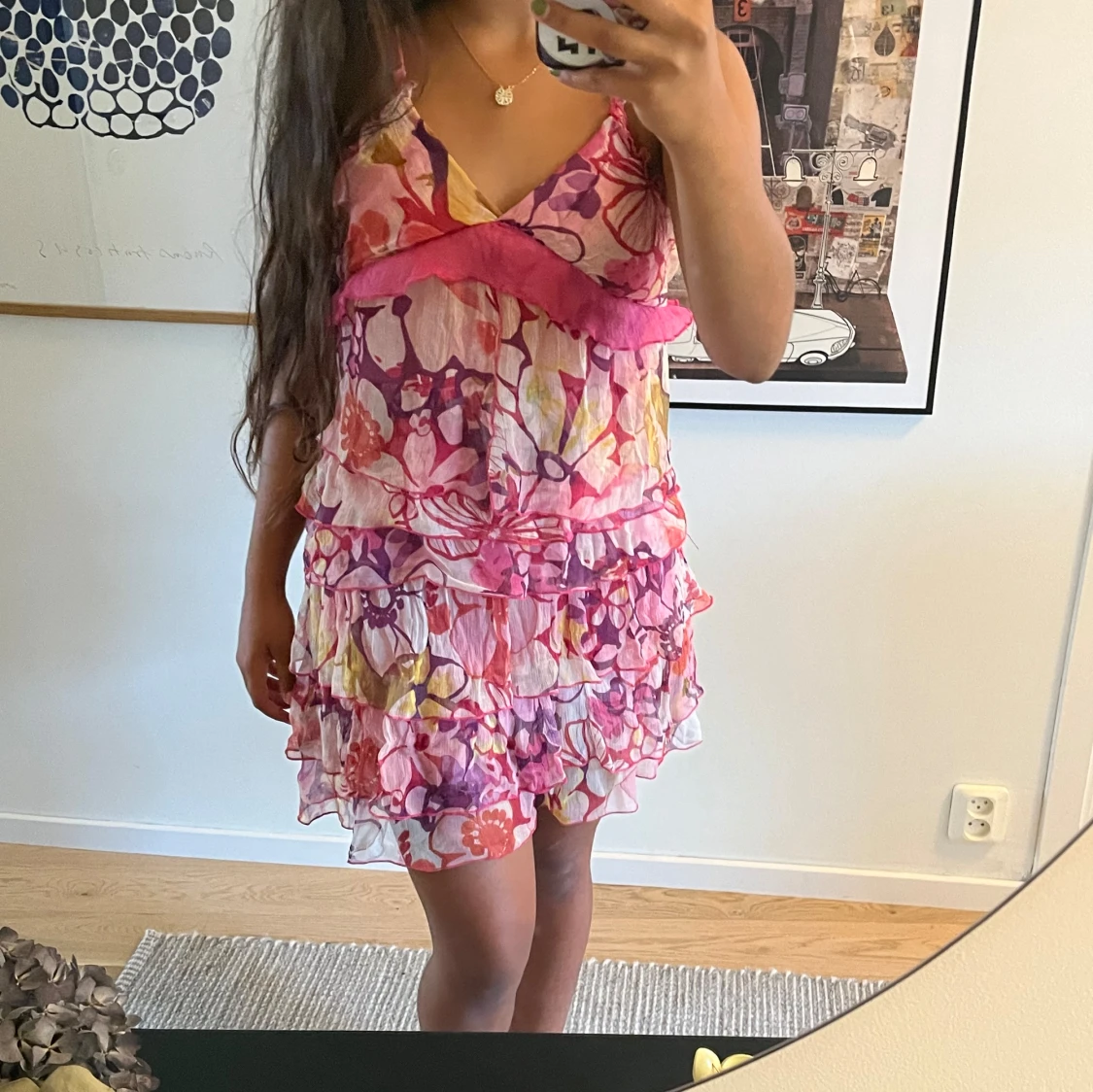 Blommig klänning🌸 - 90