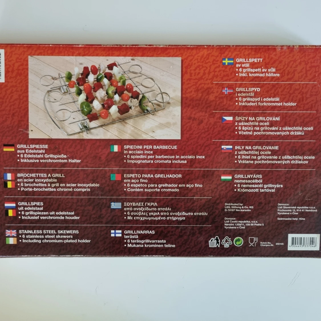 Set med grillspett  - 90