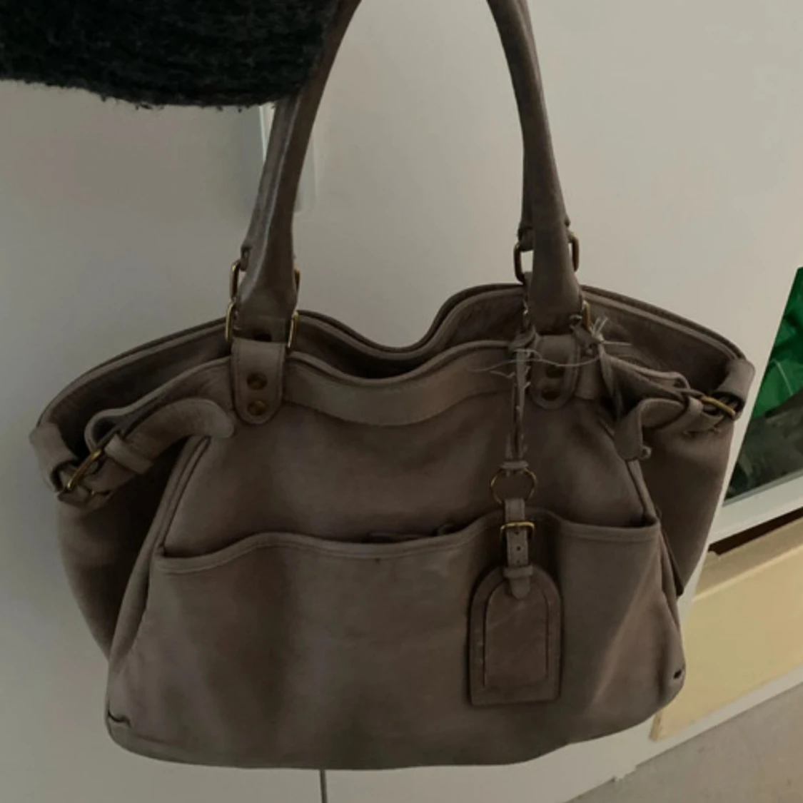 Beige axelväska från Vanessa Bruno - 1