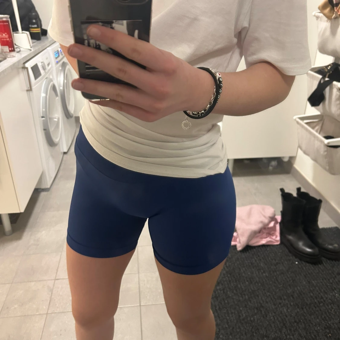 Dfyne blåa shorts 