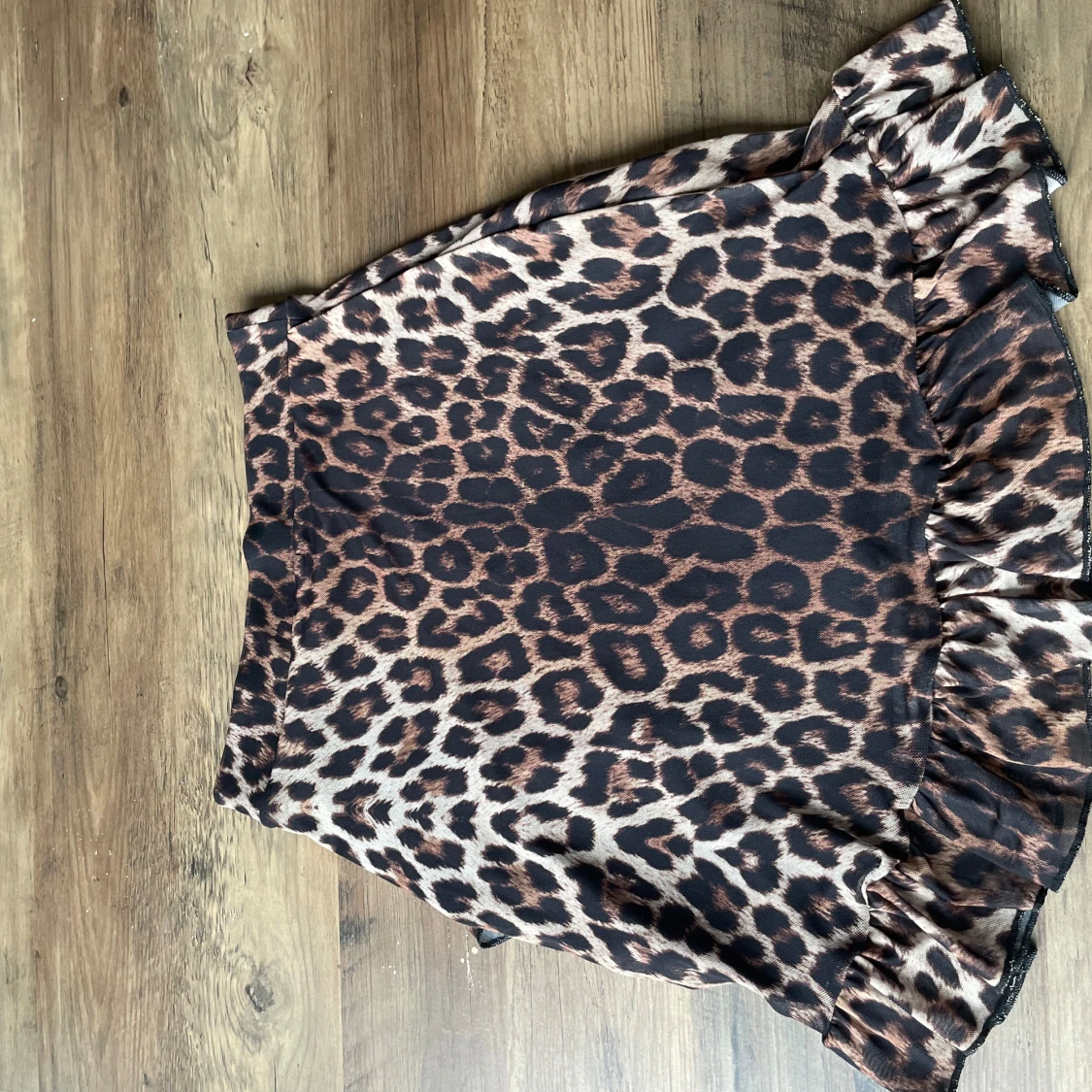 Leopardmönstrad kjol - 1