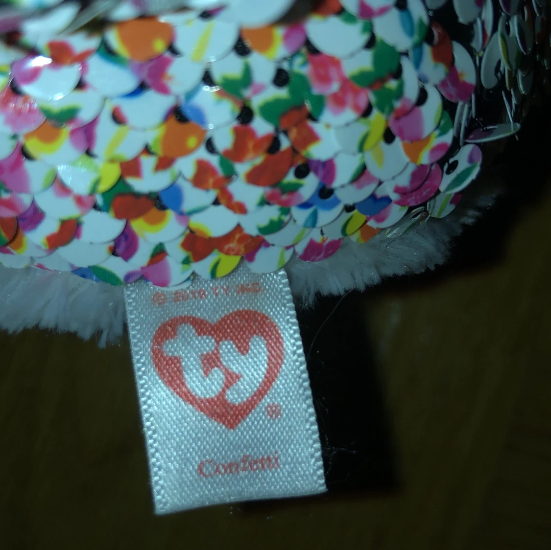 Flerfärgad kattmjukisdjur från Ty - 2