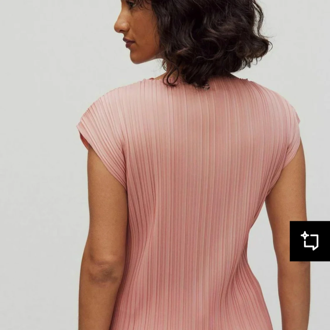 Ljusrosa plisserad topp från Stockh LM Studio - 1