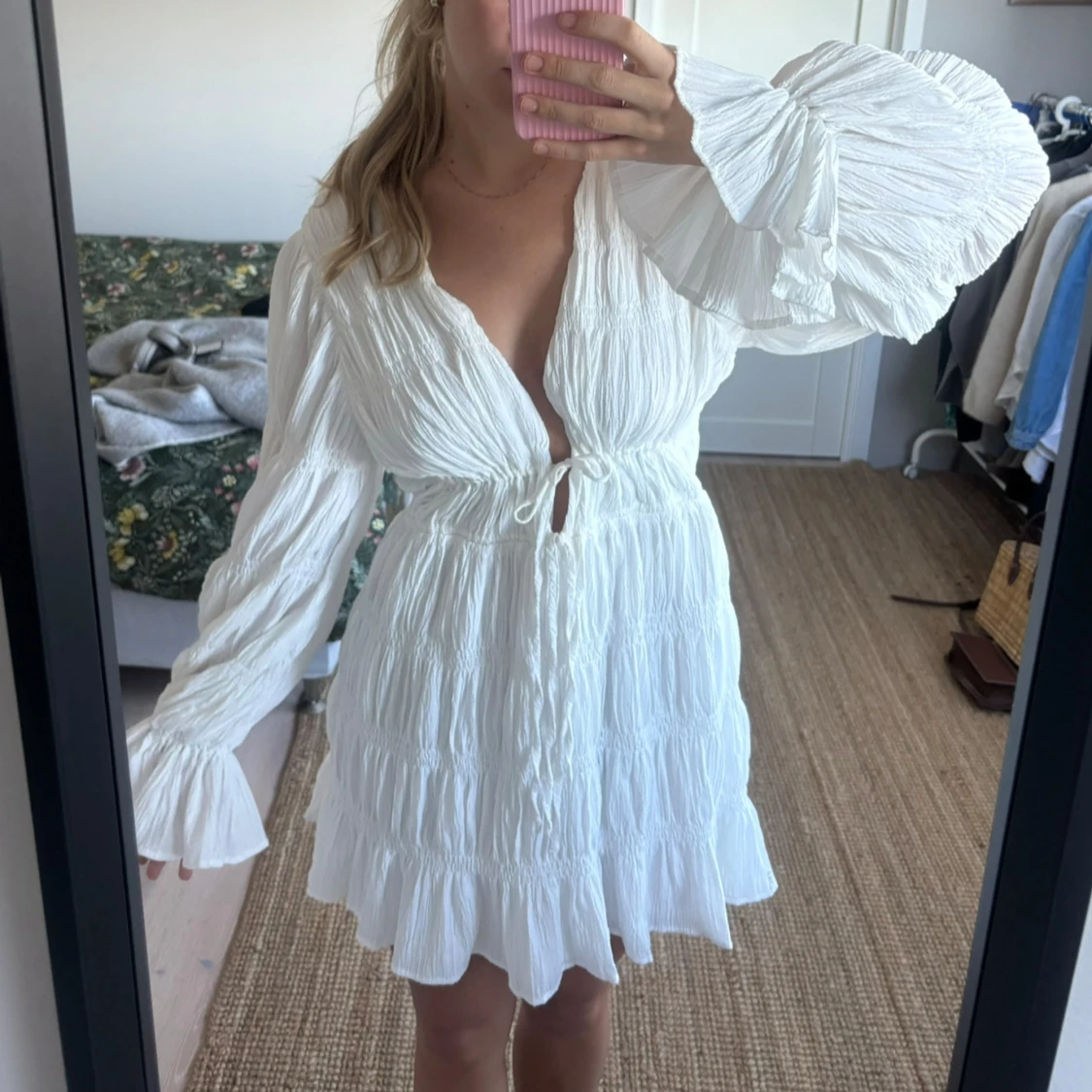 Vit klänning Moa Mattsson