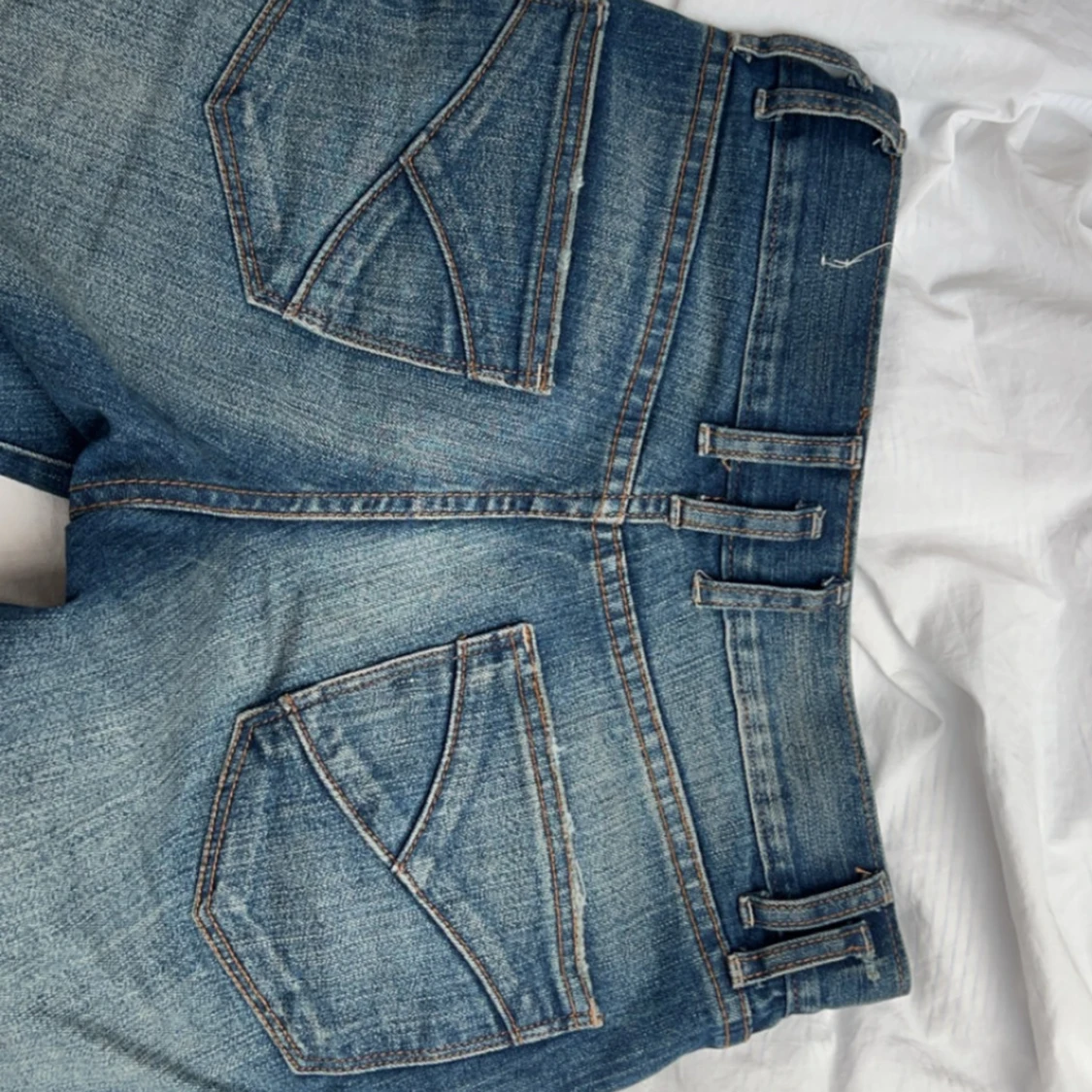 Lågmidjade bootcut jeans - 93