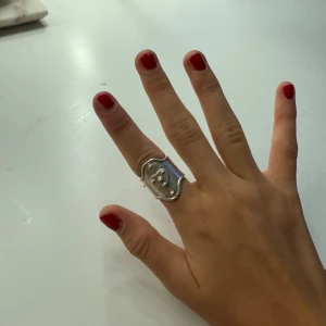 Maria Nilsdotter ring - Säljer denna skit coola Maria Nilsdotter ring som jag köpte på utförsäljningen. Har inte andvänt den alls mycket så den är i väldigt fint skick❤️Hör av er för frågor!