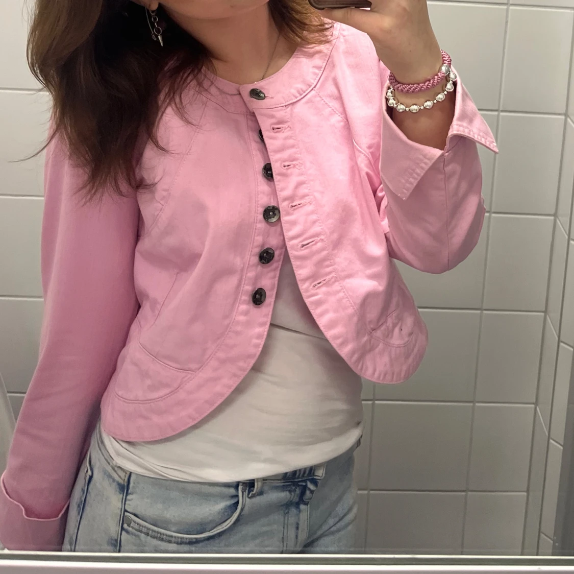 Jeans bolero/ jacka - 90