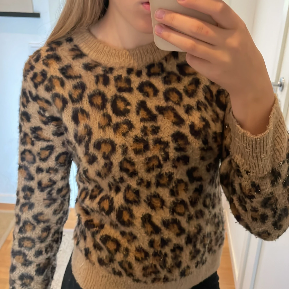 leopard tröja  - 91