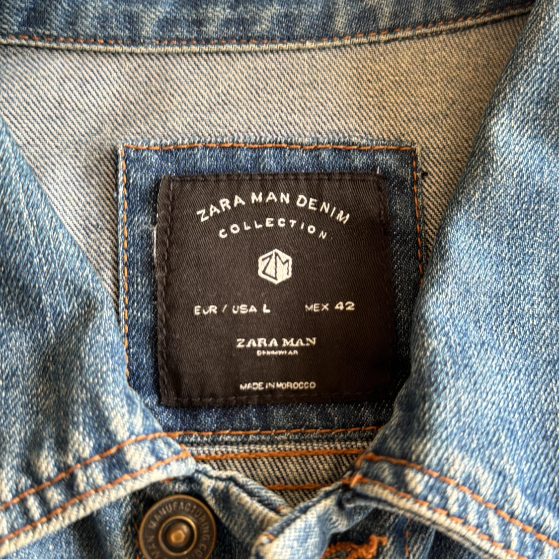 Jeansjacka från Zara - Storlek M  - 90