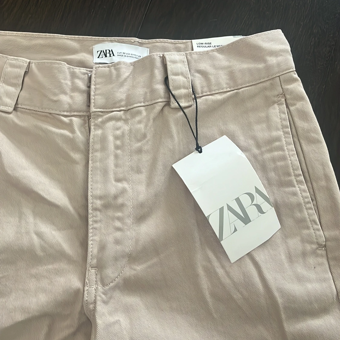 Low rise straight byxor