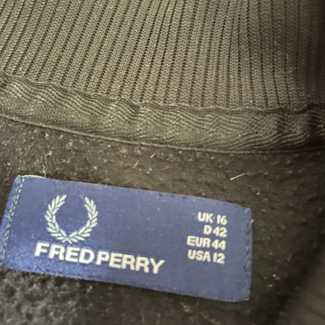 Fred Perry zip tröja  - 90