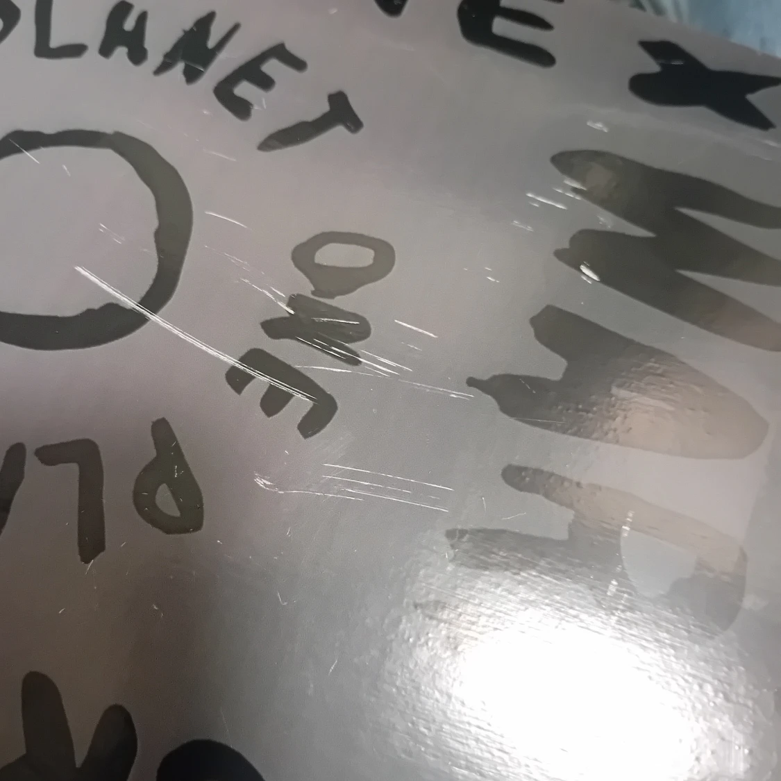 Skateboard från Warp med unikt mönster - 91