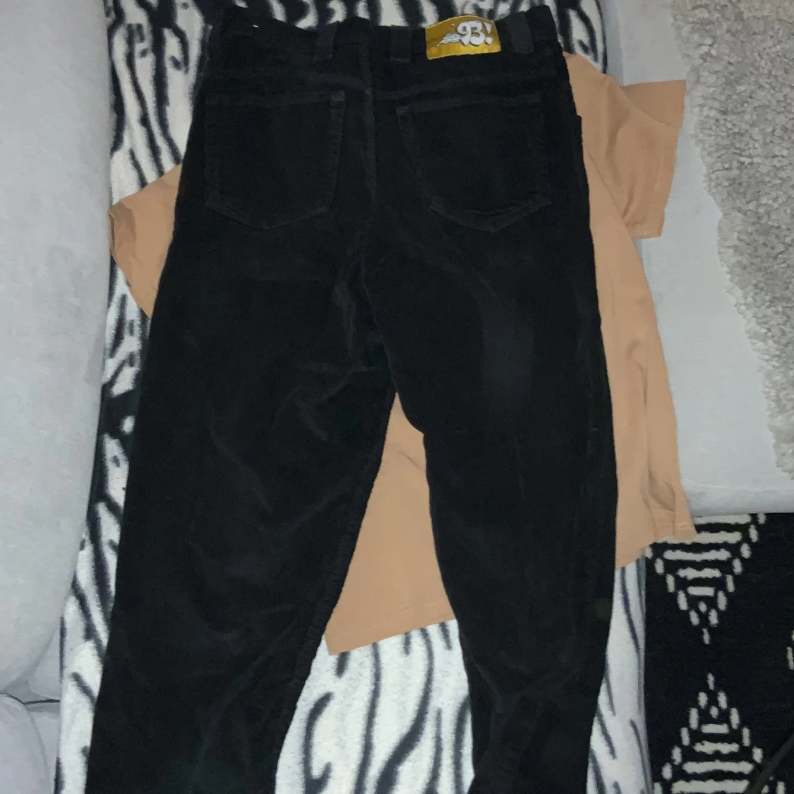 Svarta manchesterbyxor från 93! Cords - 93