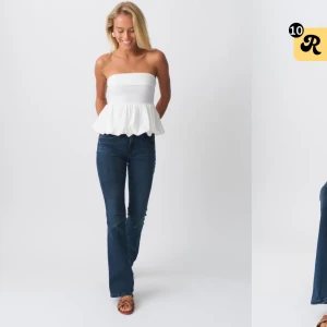Mörkblåa jeans - Helt nya jeans ifrån Gina tricot!! Säljer då dom är för långa för mig