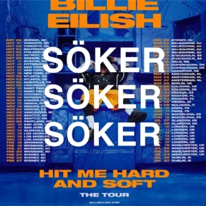 Hitmehardandsofttour - Söker två stå platser till konserten i Stockholm. Spelar ingen roll vilket datum 