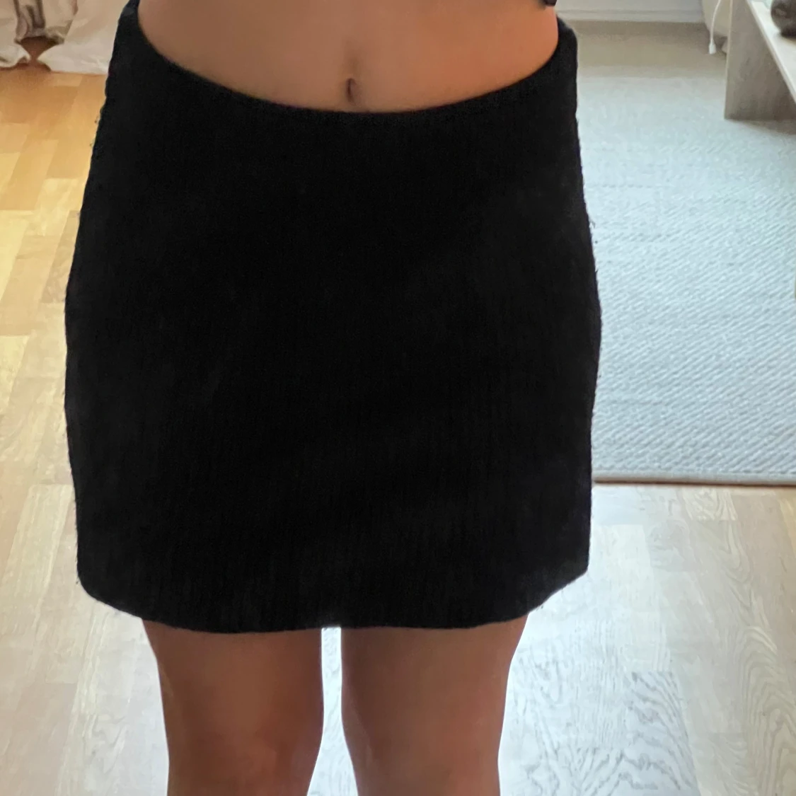 stickad minikjol - 90