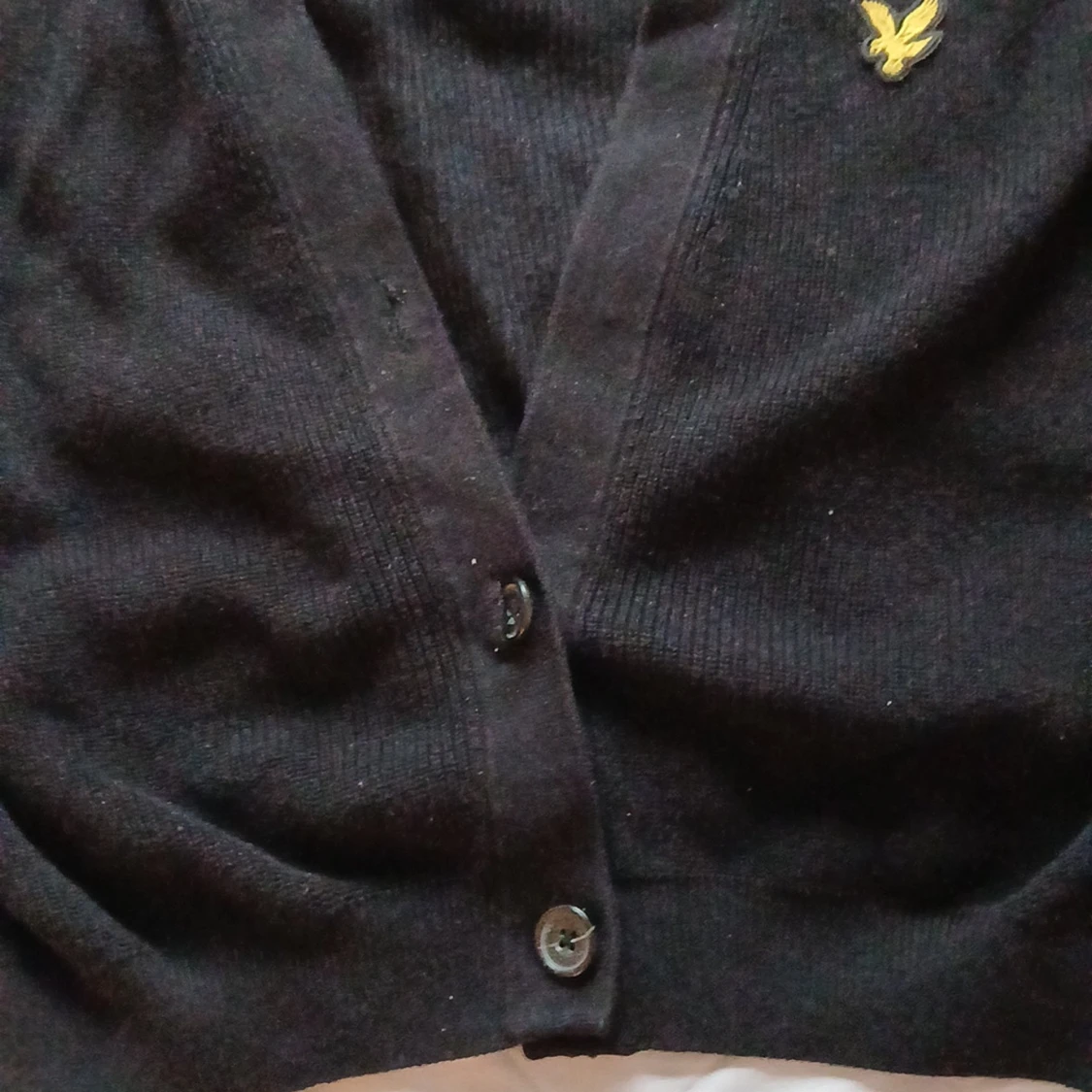 Svart kofta från Lyle & Scott - 2