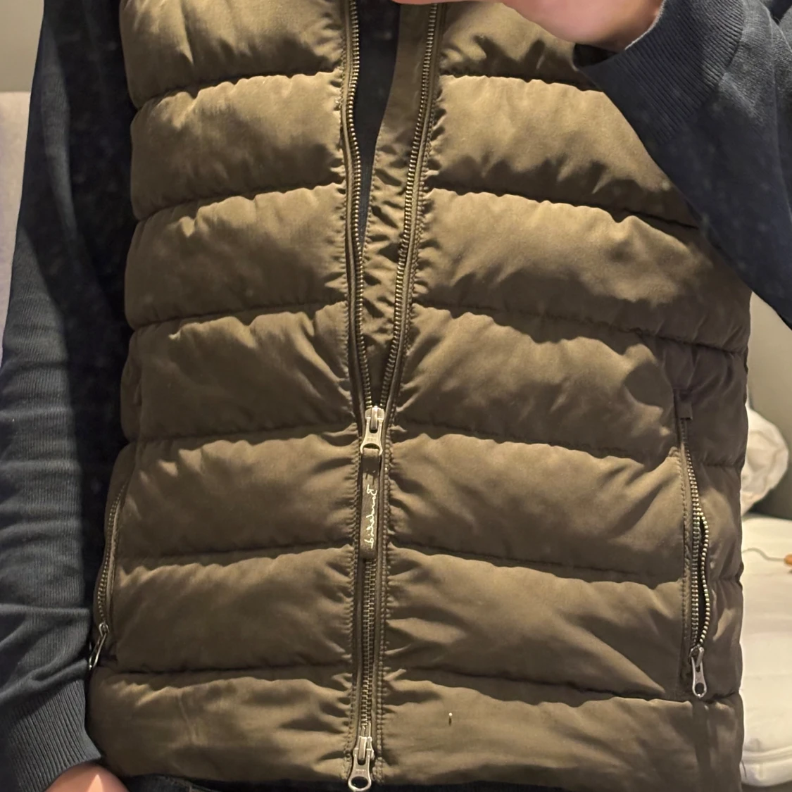 Grön dunväst från Bondelid - 2