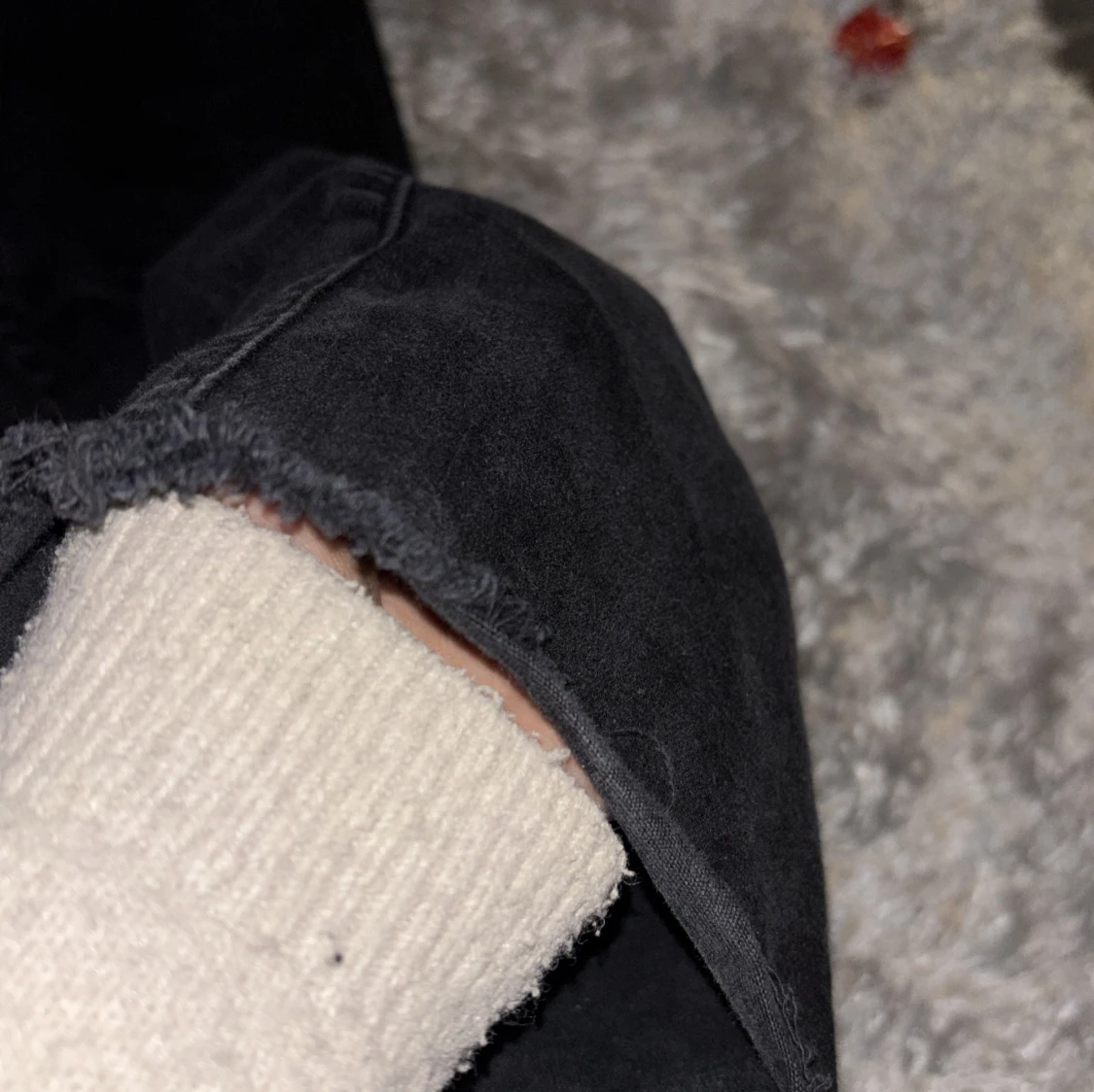 Svarta jeansbyxor - 2