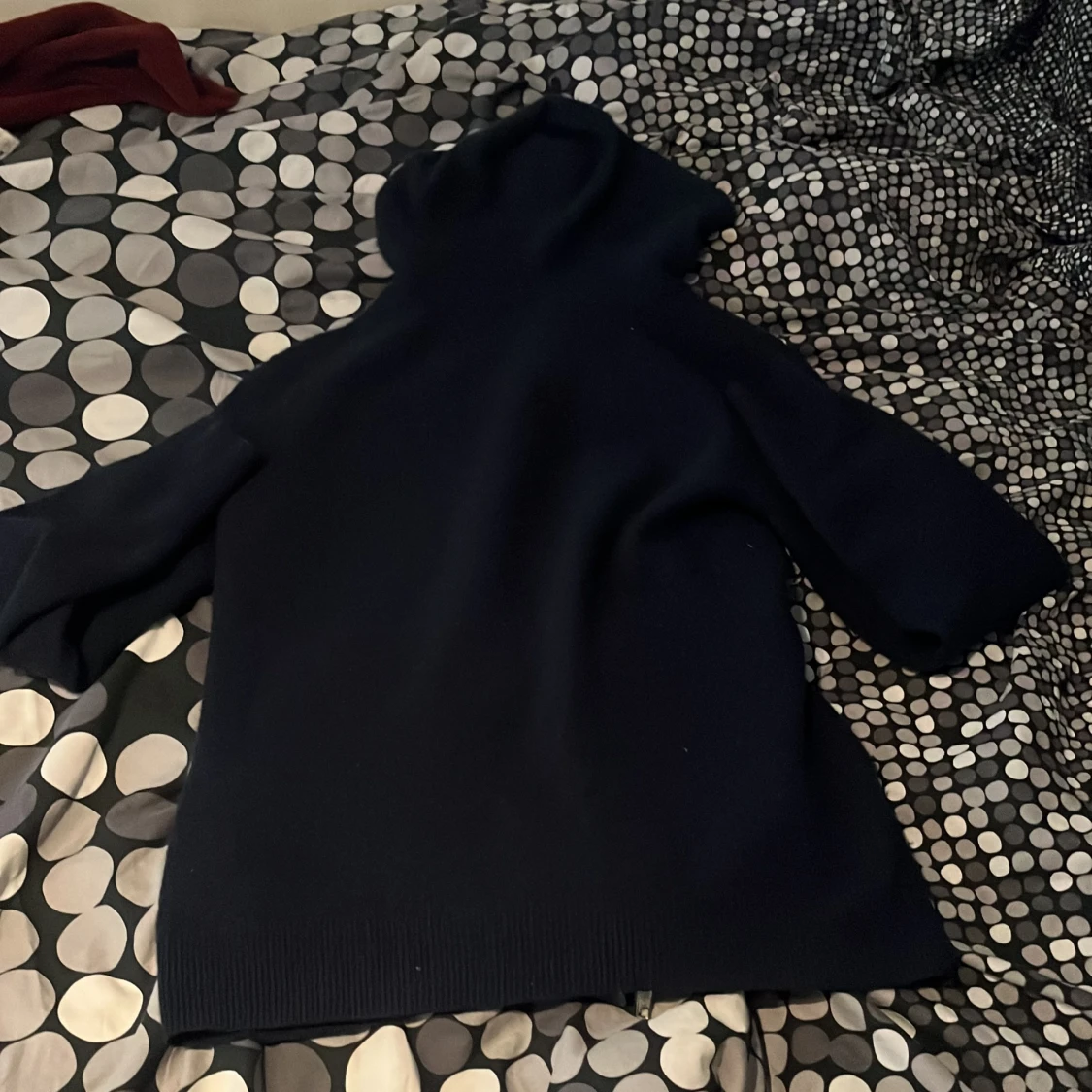 Blå kashmir hoodie från John Henric - 2