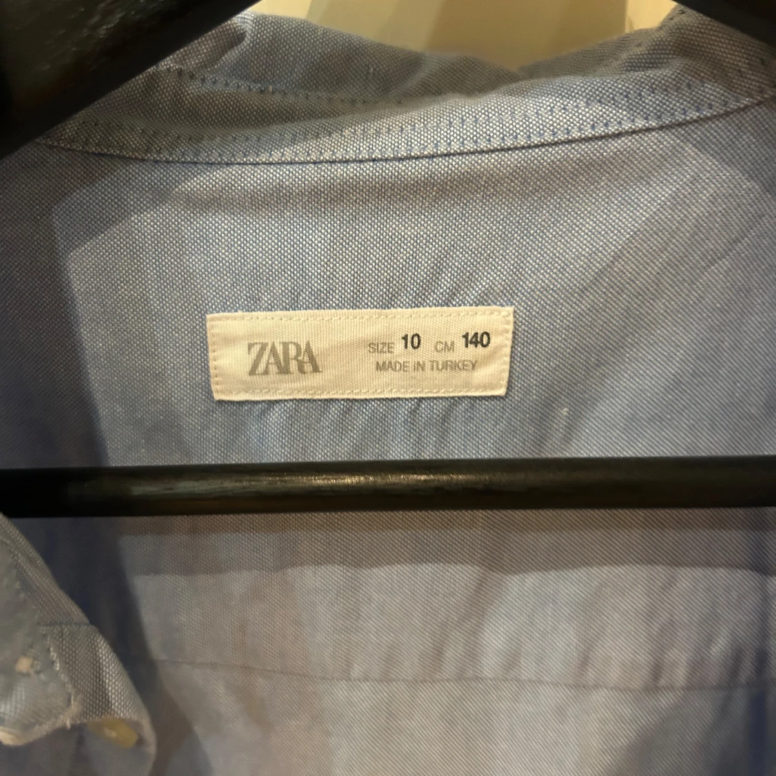 Ljusblå skjorta från Zara - 1