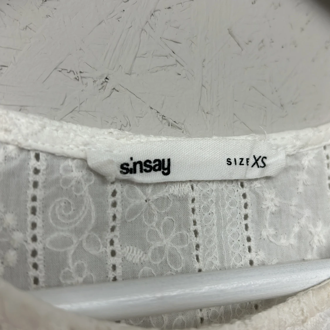 Vit spetsblus från Sinsay - 2