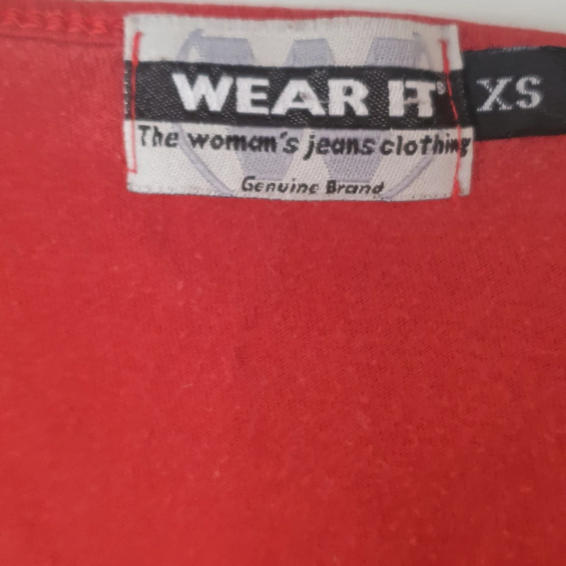 Röd linnetopp från Wear It - 91