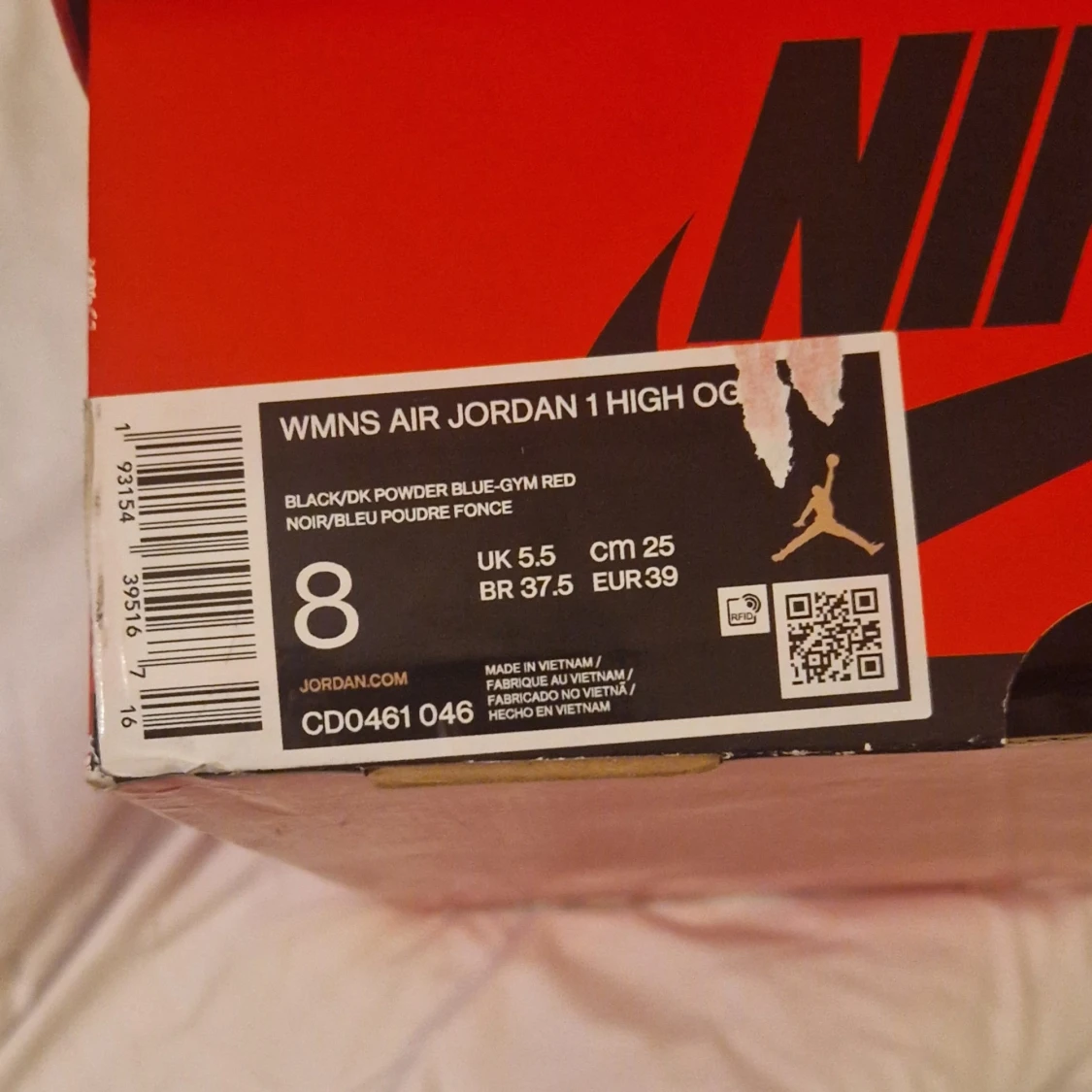 Nike Air Jordan 1 High OG UNC to Chicago - 91