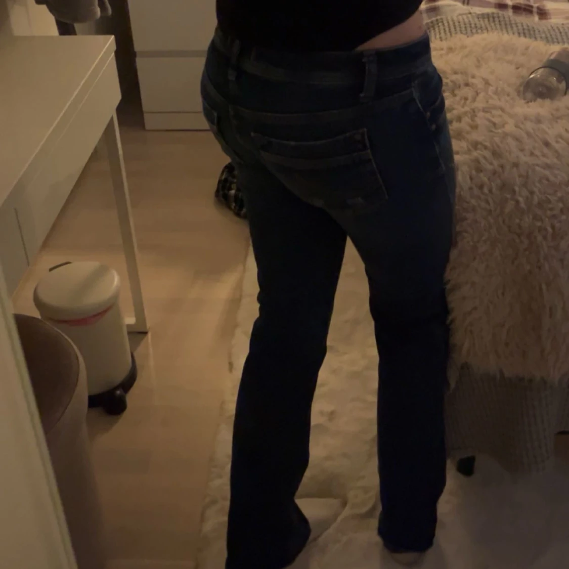 Mörkblåa Ltb Jeans - 90