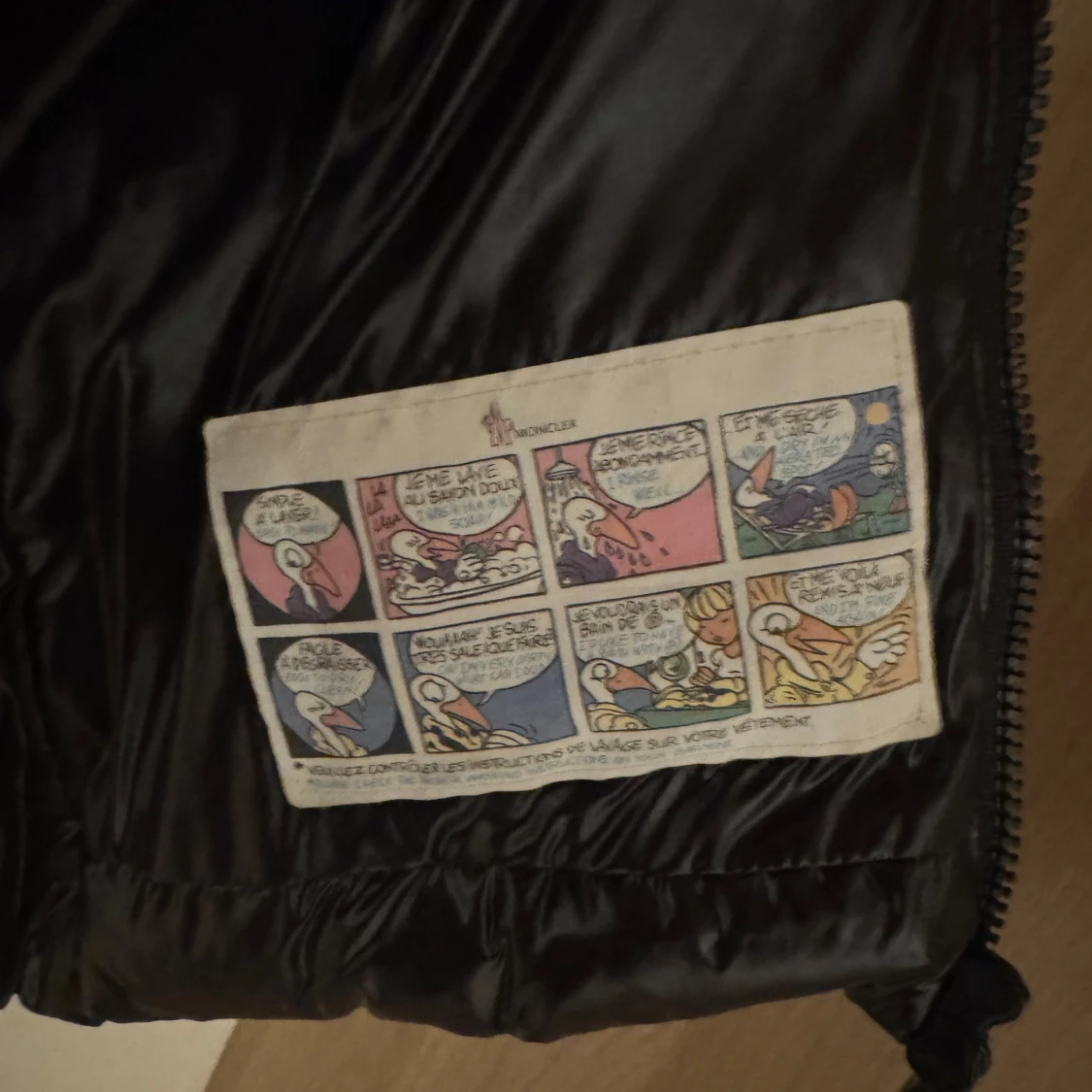 Svart dunjacka från Moncler - 1