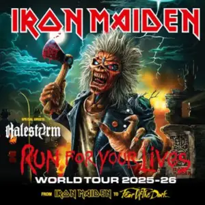 Biljetter till Iron Maidens 'Run For Your Lives' världsturné 2025-26. Sektion B332, RAD 1, platser 463-465. Missa inte chansen att se detta legendariska band live! 🤟🏼🎸⚡️överför de direkt i appen (AXS) 645/st