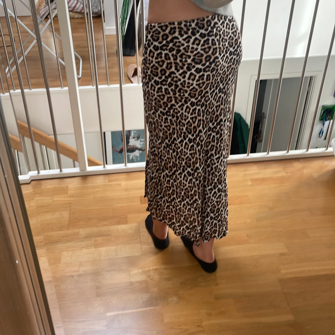 Leopardmönstrad kjol - 1
