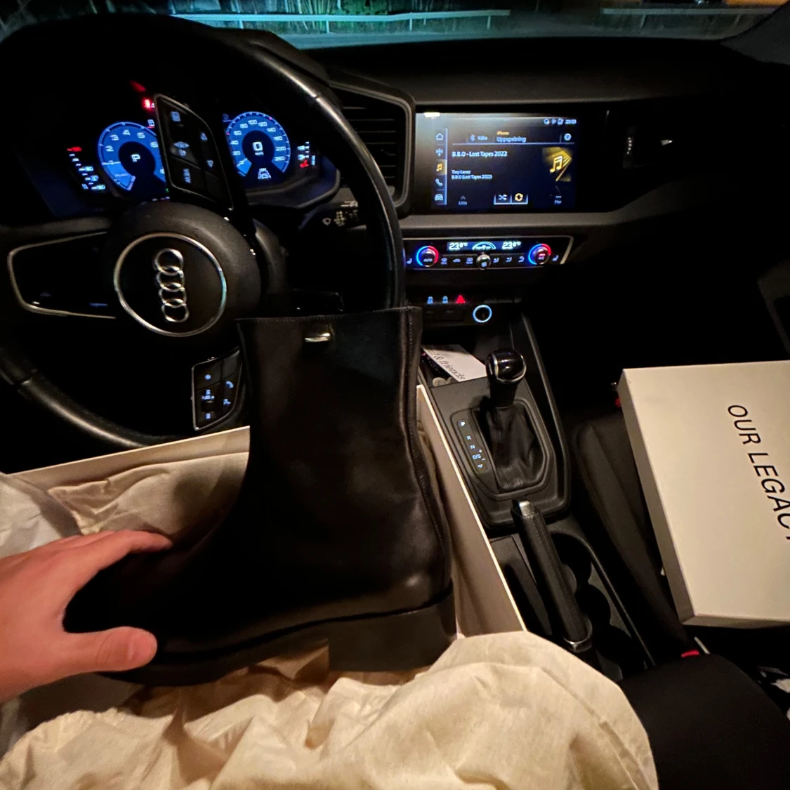 Svarta boots från Our Legacy