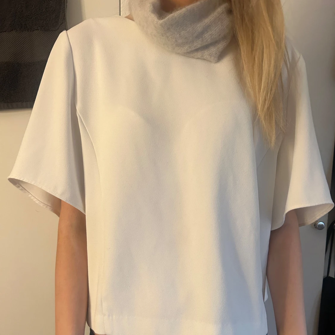 Vit finare T-shirt - 1