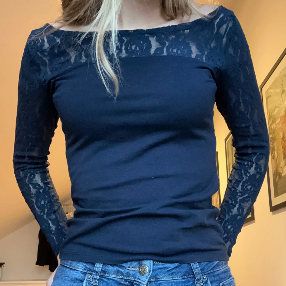 Spets-långärmad - 1