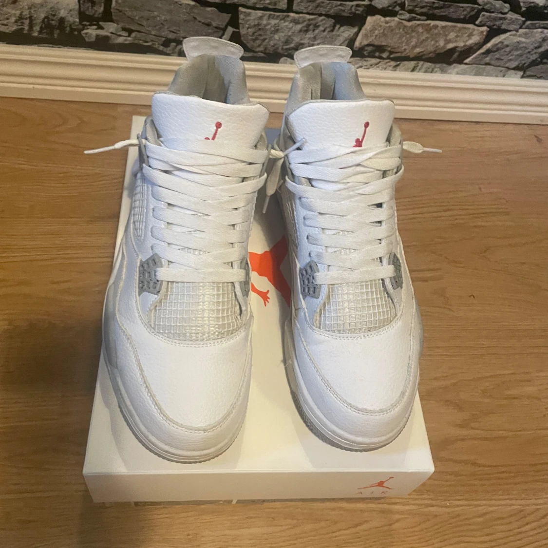 Vita Nike Air Jordans - 1