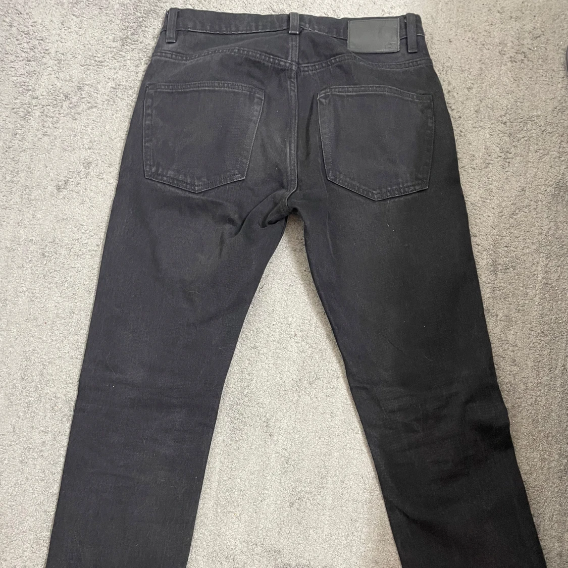 Svarta jeansbyxor från 157 - 1