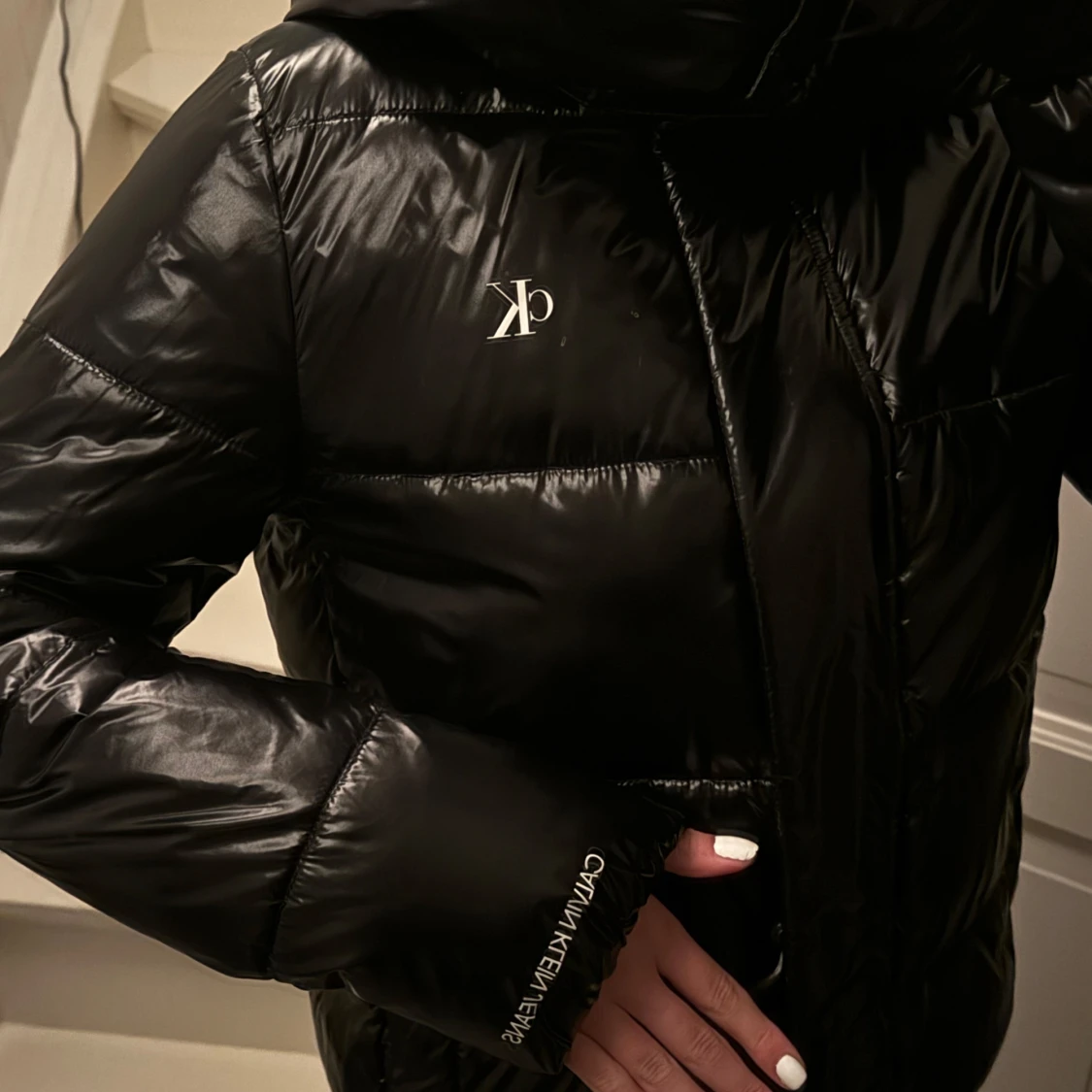 Svart pufferjacka från Calvin Klein Jeans - 90