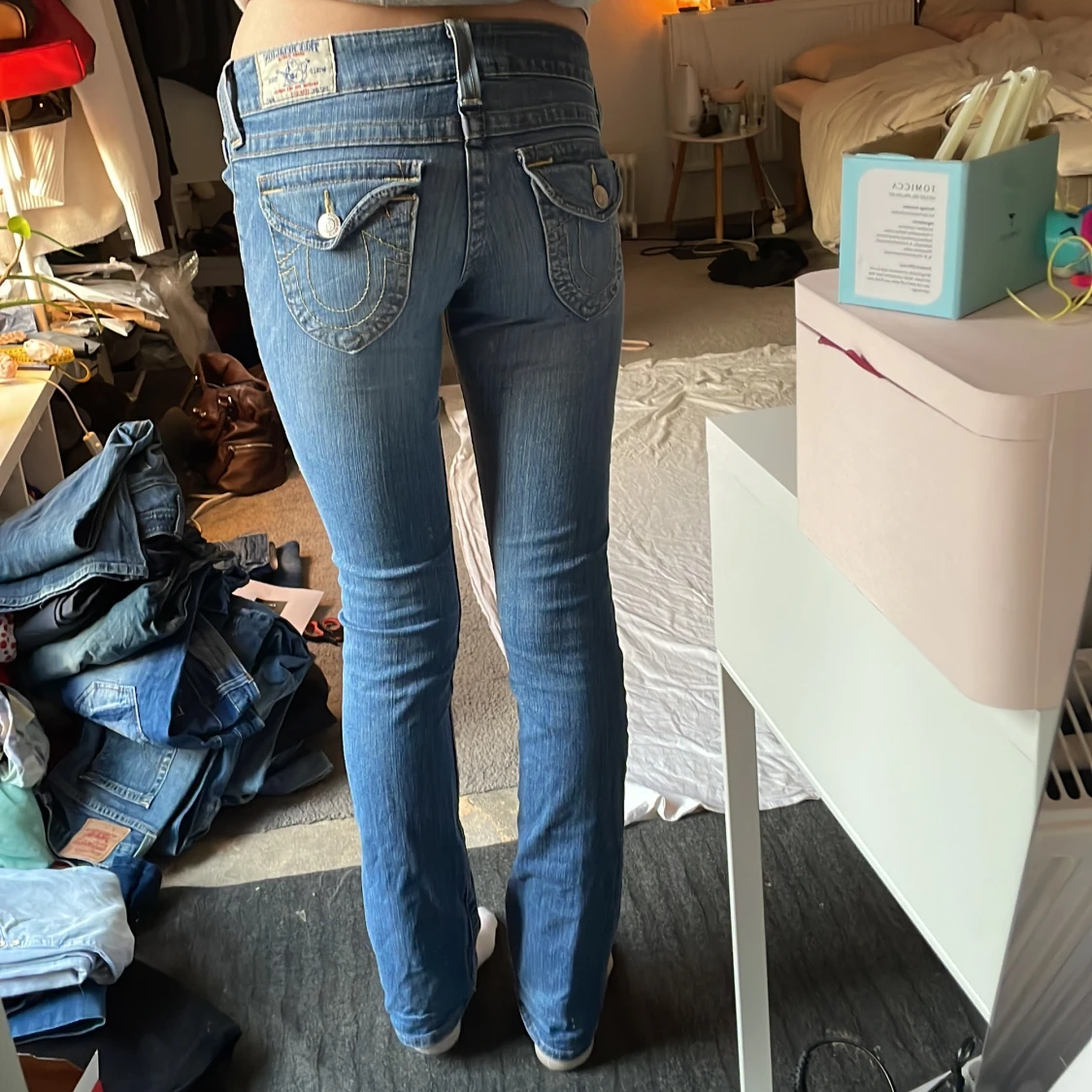 Lågmidjade raka true religion jeans  - 93