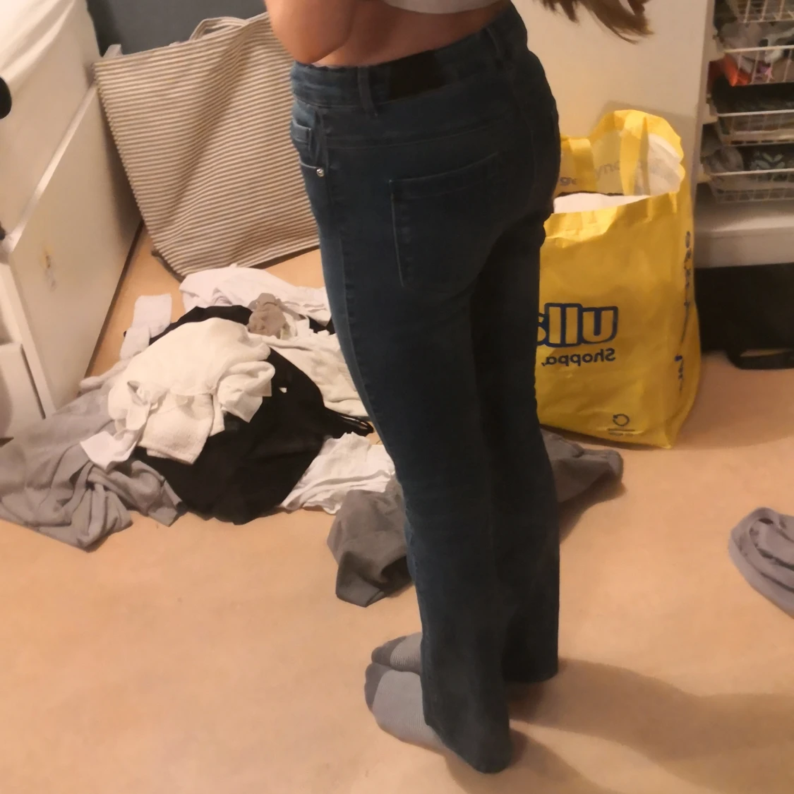 Mörkblå jeans från ONLY - 90