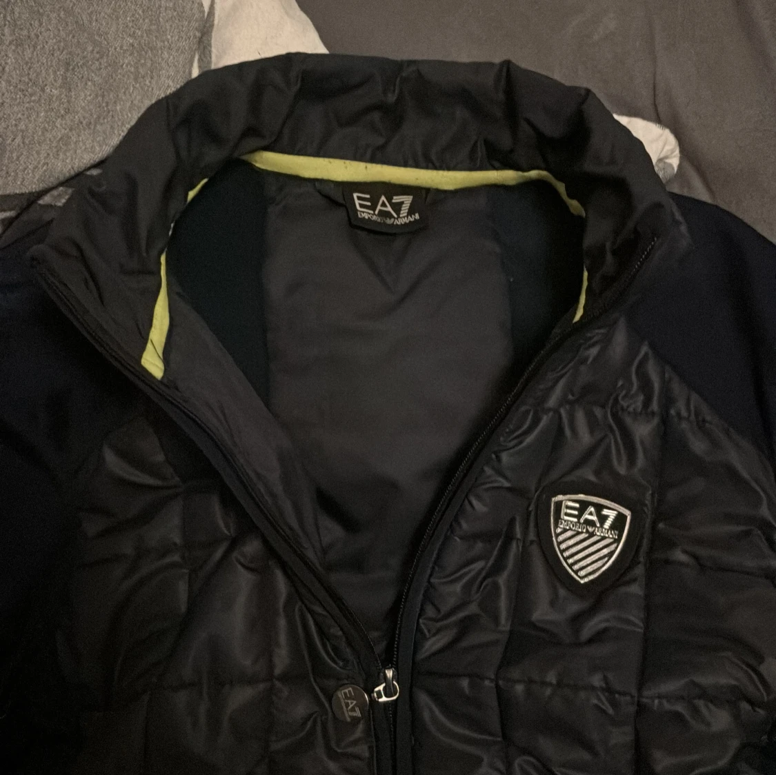 Svart quiltad jacka från EA7 - 90