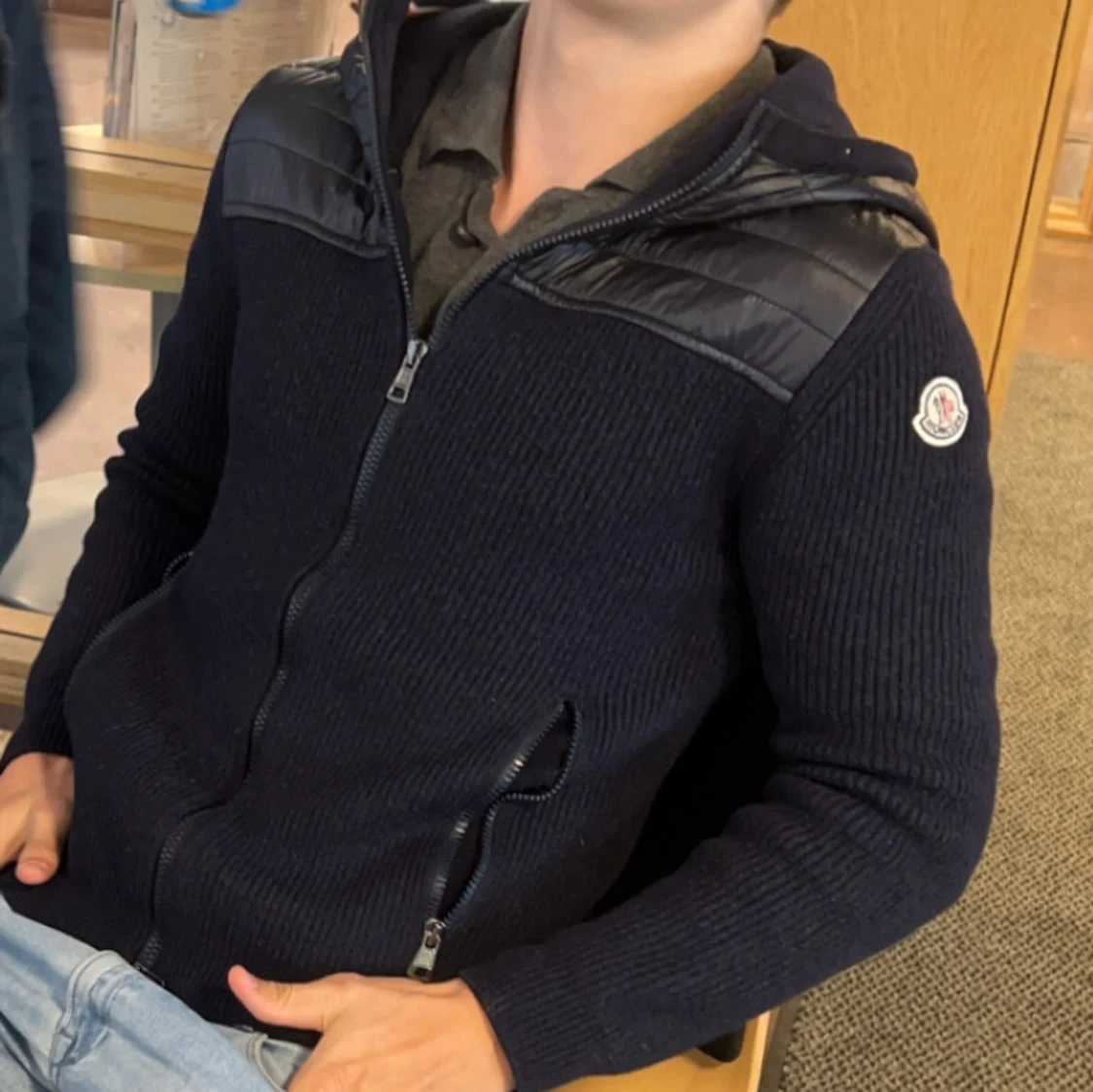 Moncler Cardigan Stickad - 90