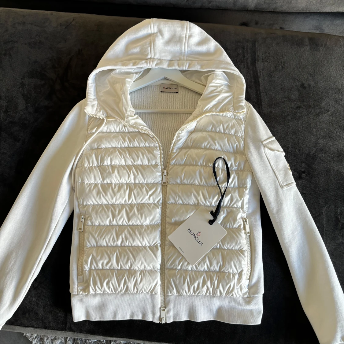 Vit Moncler Hooded Down Cardigan Women