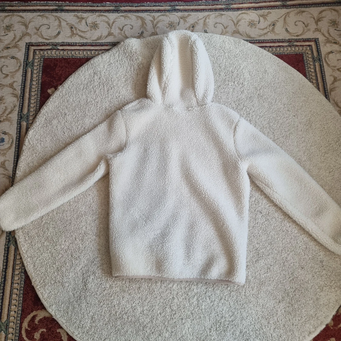 Vit teddyjacka från SMOG - 90