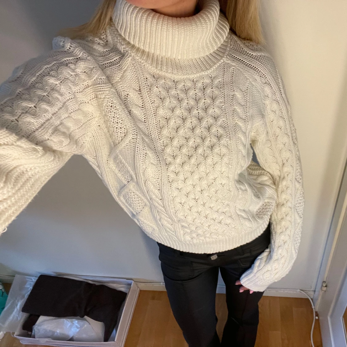 Stickad tröja  - 91