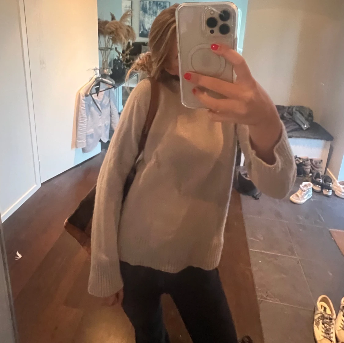 Stickad tröja  - 90