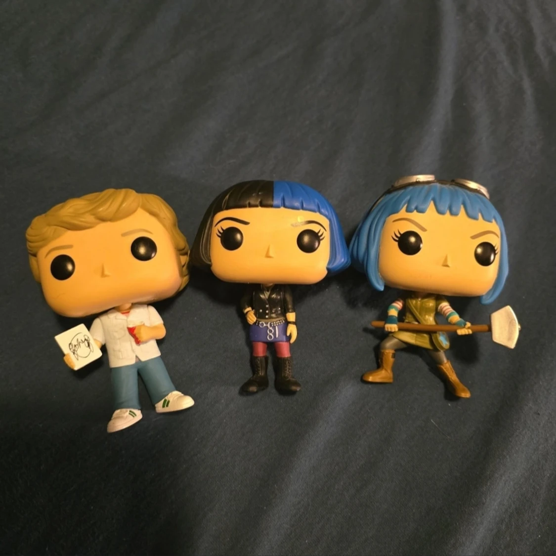 3 stycken funko pop! Scott Pilgrim vs the world