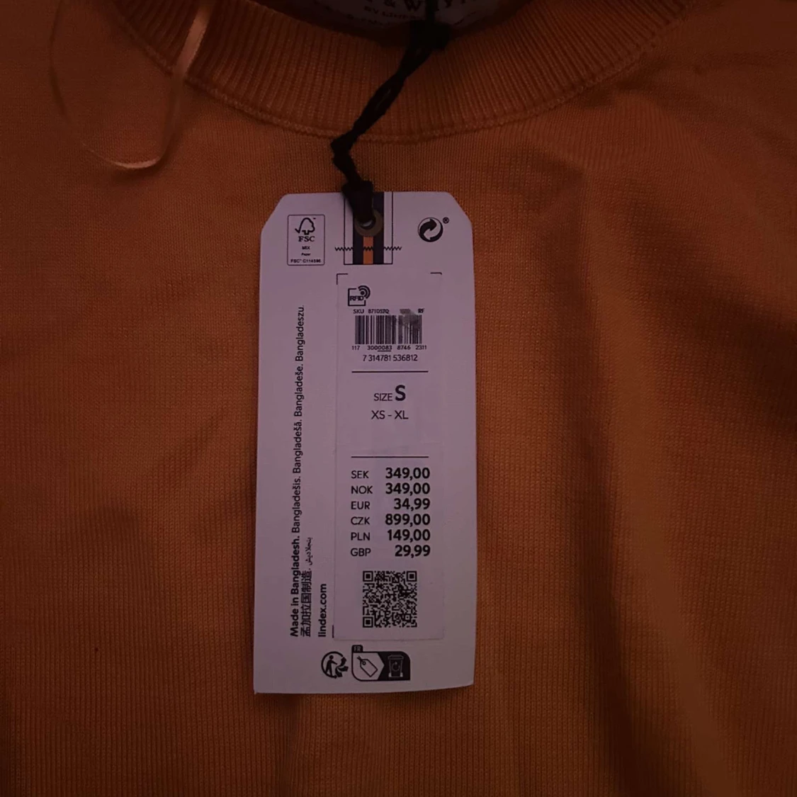 Orange tröja från Holly & White - 1