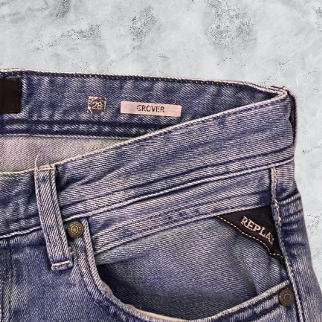 Blå jeans från Replay - 3