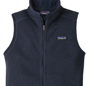 Mörkblå fleeceväst från Patagonia - Säljer en mörkblå fleeceväst från Patagonia med dragkedja framtill. Perfekt för lager-på-lager under kyliga dagar. Inga defekter och ej använd många gånger!